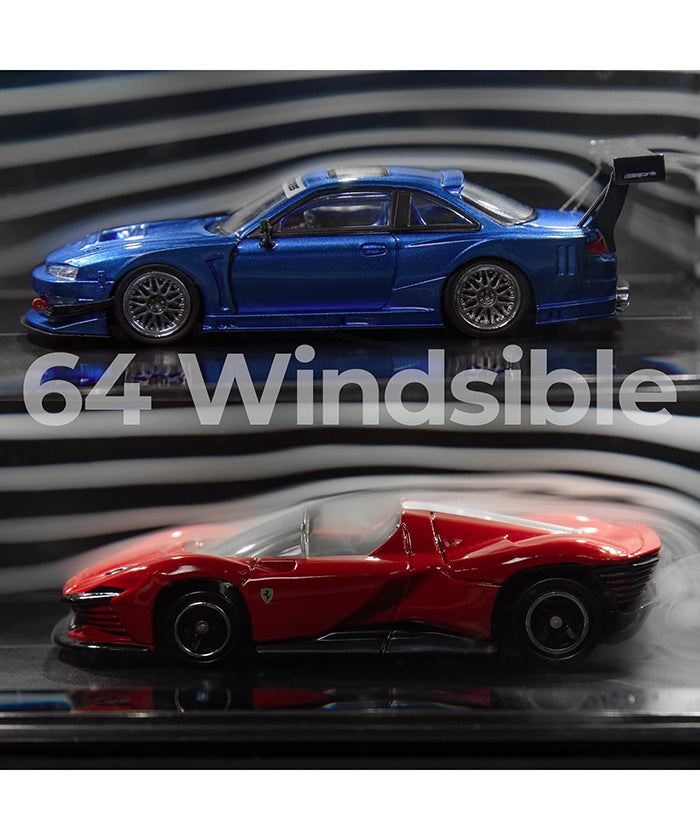 Windsible 風洞実験ケース by ファンテックラボ 1/64スケール – EURO