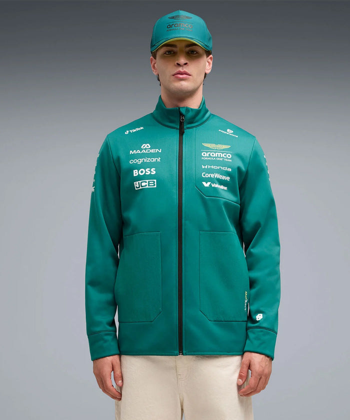 アストンマーティン アラムコ F1チーム ソフトシェルジャケット 2026