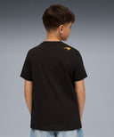 【キッズサイズ】マクラーレン F1 チーム FW ラージ ロゴ Tシャツ ブラック