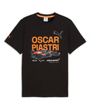 マクラーレン F1チーム FW オスカー・ピアストリ Tシャツ ブラック