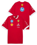 スクーデリア フェラーリ SF チーム ドライバー オーバーサイズ Tシャツ 2025