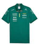 アストンマーチン アラムコ F1 チーム レプリカ チーム ポロシャツ GR