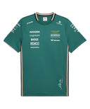 アストンマーチン アラムコ F1 チーム レプリカ フェルナンド・アロンソ Tシャツ GR