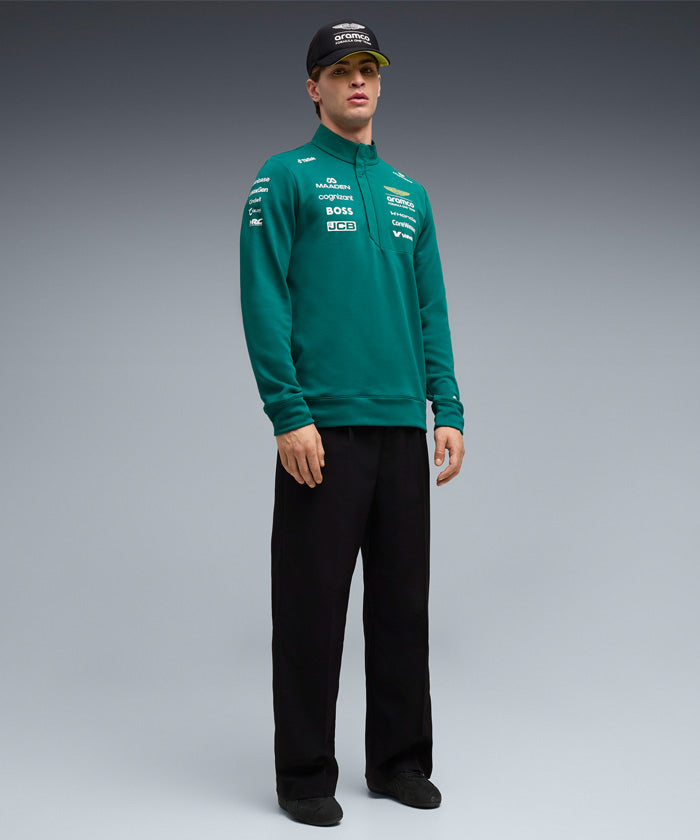 販売用ページ ハース F1 チーム チームスタッフ用 ハーフジップ