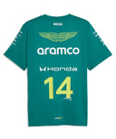アストンマーティン アラムコ F1 チーム フェルナンド･アロンソ ドライバーTシャツ 2026