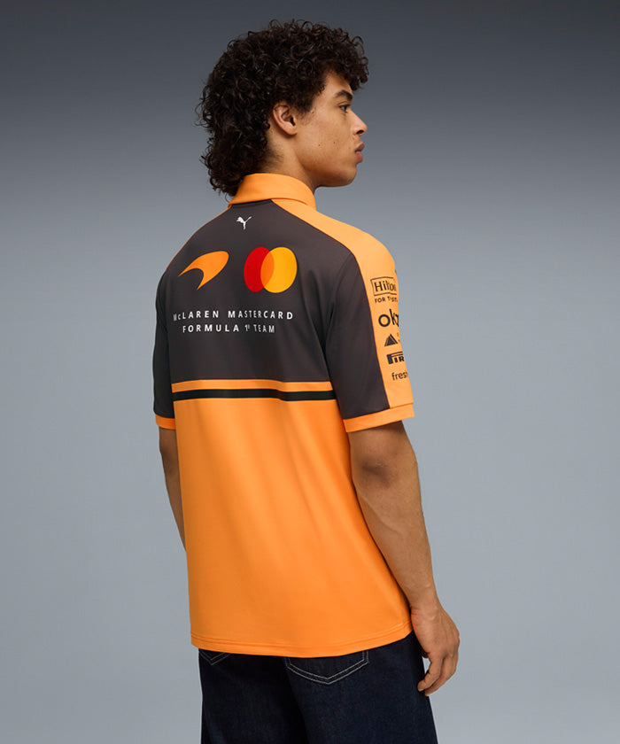 マクラーレン F1 チーム　公式ポロシャツ 2025 L レディース 2025 マクラーレン F1 チーム ポロシャツ オレンジ