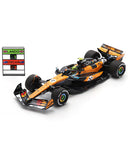 マクラーレン F1チーム MCL39 ランド･ノリス 2025年 モナコGP 優勝 by スパーク 1/18スケール