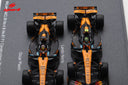 マクラーレン F1チーム MCL39 ノリス＆ピアストリ 2025年 シンガポールGP コンストラクターズ チャンピオン by スパーク 1/64スケール