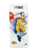 [NBA] ロサンゼルス·レイカーズ ルカ·ドンチッチ／イラストフェイスタオル