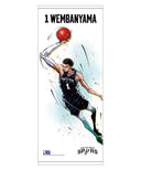 NBA サンアントニオ·スパーズ／ビクター·ウェンバンヤマ イラストフェイスタオル