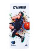 メンフィス・グリズリーズ 河村勇輝 イラストフェイスタオル