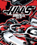 TGR ハース F1 チーム ゴジラ in SUZUKA 2026年 オフィシャルポスター  50x70cm　額装済み