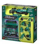 アストンマーチン アラムコ F1 チーム AMR25 フェルナンド･アロンソ 2025年 ピットパスセット by ブラゴ 1/43スケール