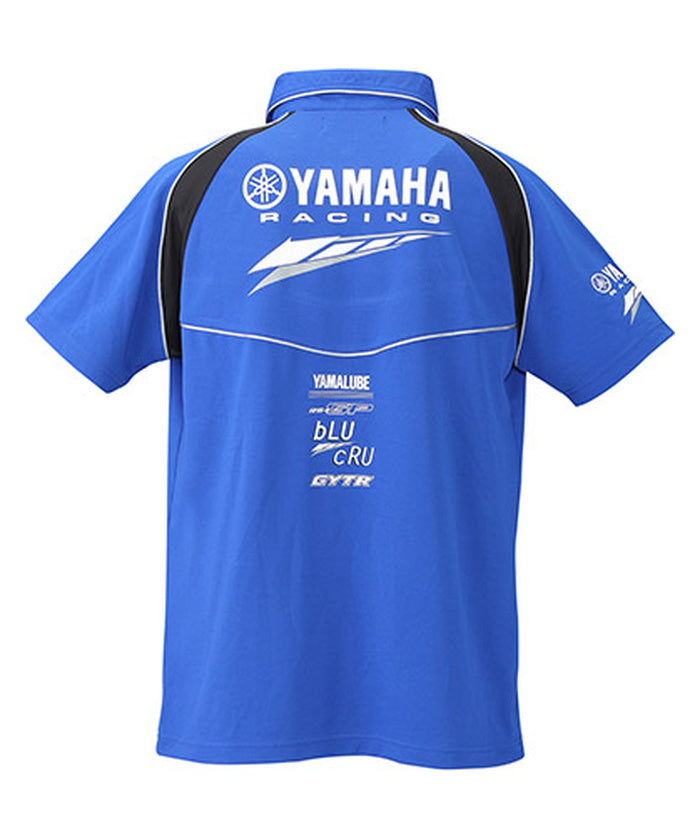YAMAHA RACING ヤマハ レーシング ポロシャツ Ｍサイズ 青 YAMAHA レーシング ポロシャツ – EURO SPORTS ONLINE STORE