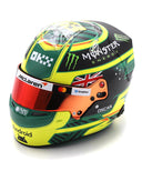 オスカー･ピアストリ 2026年 オーストラリアGP マクラーレン ヘルメット by スパーク 1/5スケール