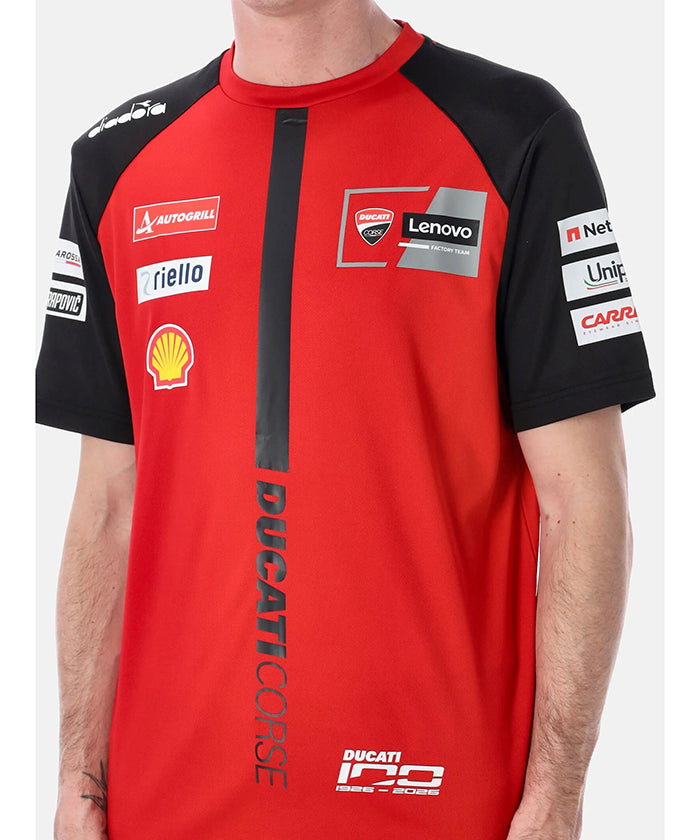 Ducati チームシャツ。レア物 Ducati Lenovo チーム Tシャツ 2026 – EURO SPORTS ONLINE STORE