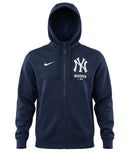 MLB ニューヨーク･ヤンキース NIKE ロックアップ フルジップ フリース NV