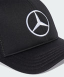 メルセデス AMG ペトロナス F1 チーム トラッカー キャップ ブラック 2025