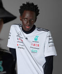 メルセデス AMG ペトロナス チーム レプリカ ドライバー Tシャツ ホワイト