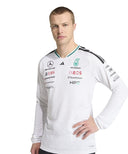 メルセデス AMG ペトロナス F1 チーム ドライバー ロングスリーブ Tシャツ WH 【オーセンティック】2026