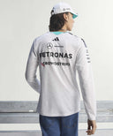 メルセデス AMG ペトロナス F1 チーム ドライバー ロングスリーブ Tシャツ WH 【オーセンティック】2026