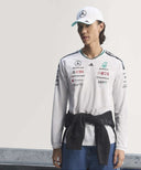 メルセデス AMG ペトロナス F1 チーム ドライバー ロングスリーブ Tシャツ WH 【オーセンティック】2026