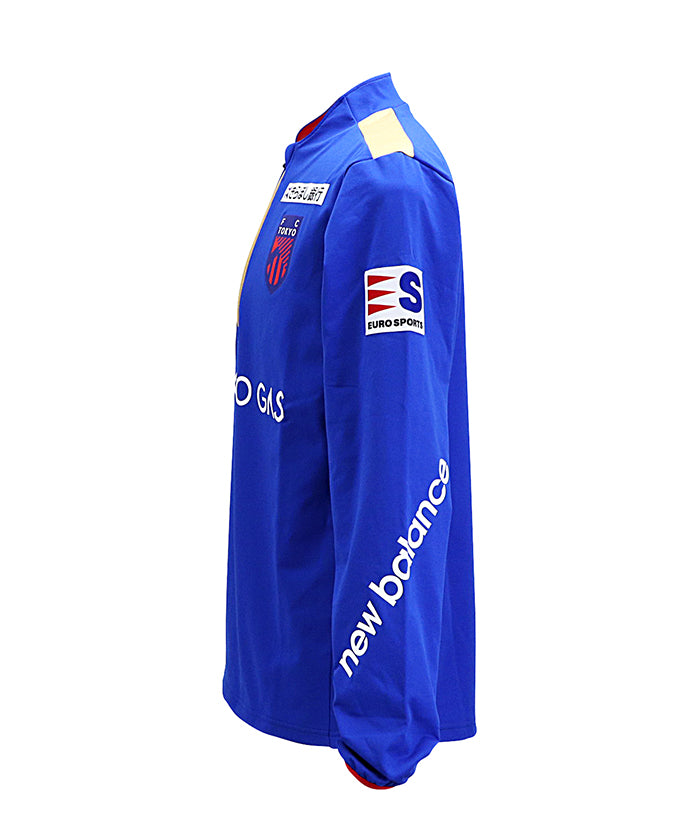 FC東京 ウォームアップ ハーフジップジャージ 2026 FP用 小平練習着