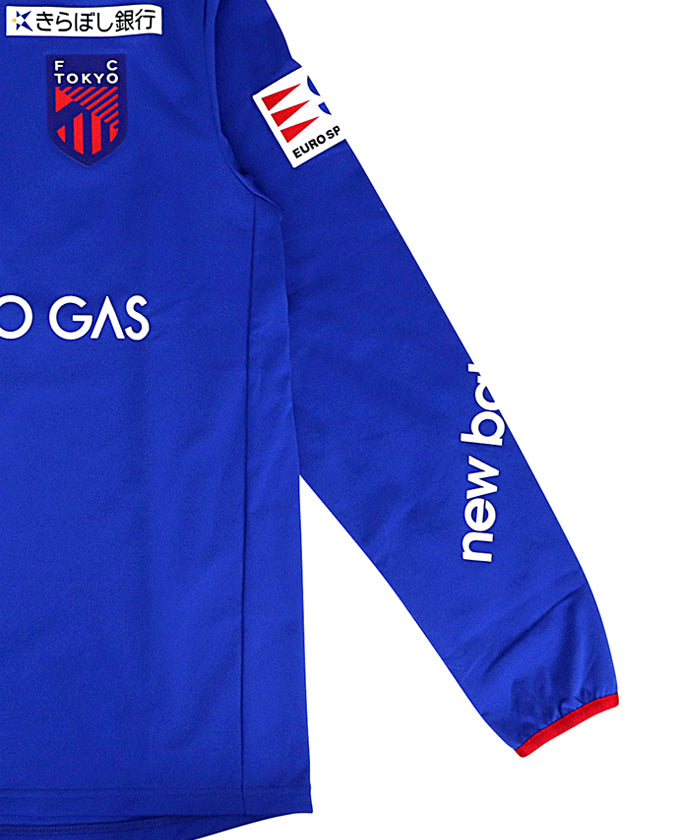 FC東京 ウォームアップ ハーフジップジャージ 2026 FP用 小平練習着