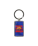 FCバルセロナ レクタングル キーリング (BARCA BARCA BARCA)