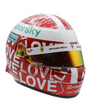 DRM別注 シャルル・ルクレール 2021年 アブダビGP スクーデリア フェラーリ ヘルメット by BELL 1/2スケール