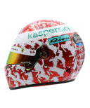 DRM別注 シャルル・ルクレール 2021年 アブダビGP スクーデリア フェラーリ ヘルメット by BELL 1/2スケール