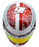 DRM別注 シャルル・ルクレール 2021年 アブダビGP スクーデリア フェラーリ ヘルメット by BELL 1/2スケール