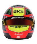 オスカー・ピアストリ 2025年 マクラーレン ヘルメット by BELL 1/2スケール