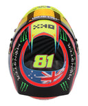 オスカー・ピアストリ 2025年 マクラーレン ヘルメット by BELL 1/2スケール