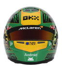 オスカー・ピアストリ 2025年 オーストラリアGP マクラーレン ヘルメット by BELL 1/2スケール