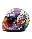 エステバン・オコン 2025年 マイアミGP ハース ヘルメット by BELL 1/2スケール