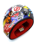 エステバン・オコン 2025年 マイアミGP ハース ヘルメット by BELL 1/2スケール