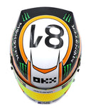 オスカー・ピアストリ 2025年 モナコGP マクラーレン ヘルメット by BELL 1/2スケール