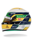 ガブリエル・ボルトレート 2025年 キック ザウバー チーム ヘルメット by BELL 1/2スケール