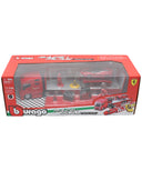 フェラーリ RACE&PLAY RACING HAULER by ブラゴ 1/43スケール