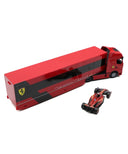 スクーデリア フェラーリ IVECO S-WAY 570 トランスポーター / SF24 シャルル・ルクレール セット by ブラゴ 1/43スケール