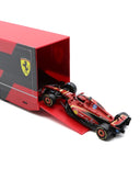 スクーデリア フェラーリ IVECO S-WAY 570 トランスポーター / SF24 シャルル・ルクレール セット by ブラゴ 1/43スケール