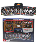 オラクル レッドブル レーシング F1 モデルカー 7台セット by ブラゴ 1/43スケール
