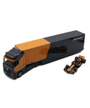 マクラーレン メルセデス-ベンツ ACTROS GIGASPACE トランスポーター / MCL38 ランド・ノリス セット by ブラゴ 1/43スケール