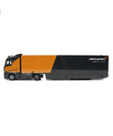 マクラーレン メルセデス-ベンツ ACTROS GIGASPACE トランスポーター / MCL38 ランド・ノリス セット by ブラゴ 1/43スケール