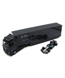 メルセデス-ベンツ ACTROS GIGASPACE トランスポーター / W15 ジョージ・ラッセル セット by ブラゴ 1/43スケール