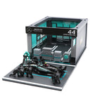 メルセデス AMG ペトロナス F1 W15 ルイス・ハミルトン ジオラマ ピットストップセット by ブラゴ 1/43スケール