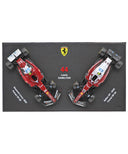 スクーデリア フェラーリ HP SF-25 ルイス･ハミルトン 2025年 オーストラリアGP＆モナコGP 2台セット by ブラゴ 1/64スケール
