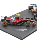 スクーデリア フェラーリ HP SF-25 ルイス･ハミルトン 2025年 オーストラリアGP＆モナコGP 2台セット by ブラゴ 1/64スケール