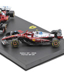 スクーデリア フェラーリ HP SF-25 ルイス･ハミルトン 2025年 オーストラリアGP＆モナコGP 2台セット by ブラゴ 1/64スケール